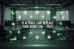 15 AI Tools That Replace Your Entire Workflow in 2025